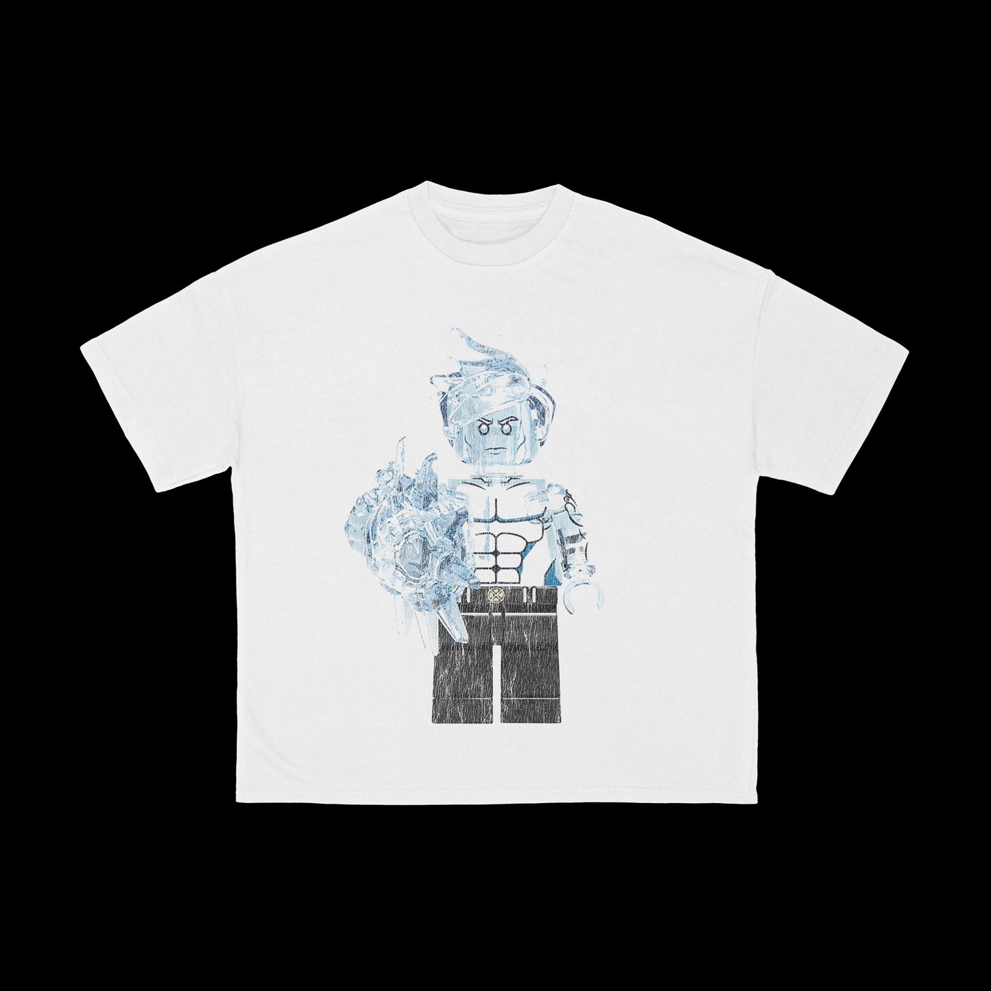 KDTR "ICEMAN LEGO" White T-Shirt