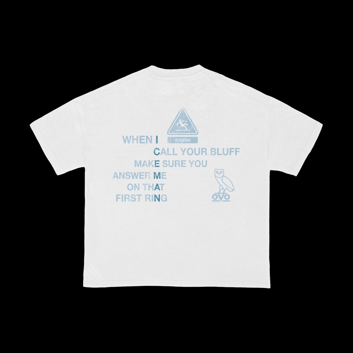 KDTR "ICEMAN LEGO" White T-Shirt