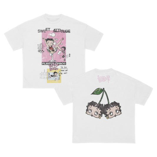 KDTR "Betty Boop" White T-Shirt