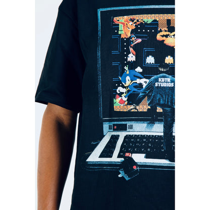 KDTR "Retro" Black T-Shirt