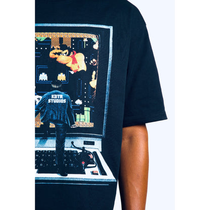 KDTR "Retro" Black T-Shirt